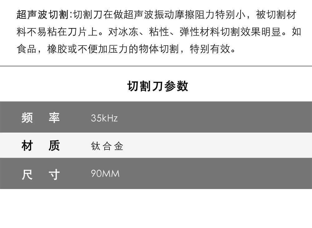 K1-超声波食品切割系统介绍